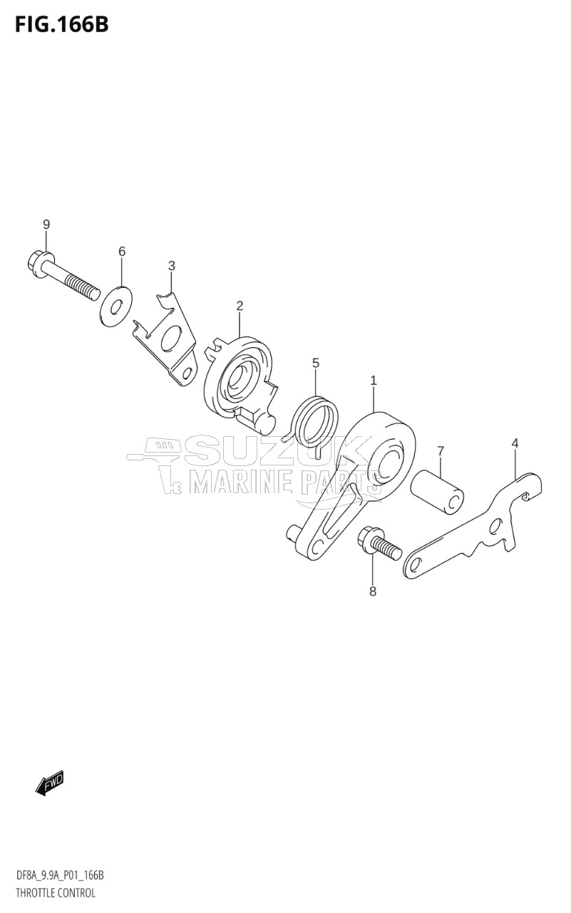 THROTTLE CONTROL (DF8AR,DF9.9AR)