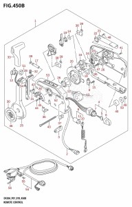 DF20A From 02002F-810001 (P01 P40)  2018 drawing REMOTE CONTROL (DF9.9BT,DF15AT,DF20AT)