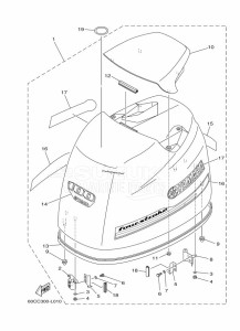 F100BETX drawing FAIRING-UPPER