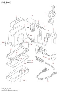 DF70A From 07003F-710001 (E01 E40)  2017 drawing OPT:REMOTE CONTROL ASSY SINGLE (1) (DF80A:E40)