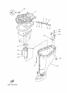 F25LMHA-2009 drawing UPPER-CASING