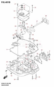 DF250 From 25003F-140001 (E11 E40)  2021 drawing ENGINE HOLDER (DF250ST)