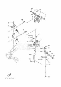 F130AETX drawing THROTTLE-CONTROL