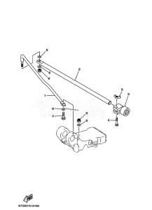 F100A drawing TILLER-HANDLE