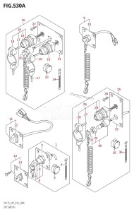 DF175ZG From 17502Z-410001 (E01 E40)  2014 drawing OPT:SWITCH