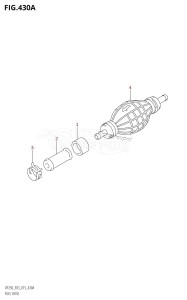 DF250T From 25004F-510001 (E03)  2015 drawing FUEL HOSE