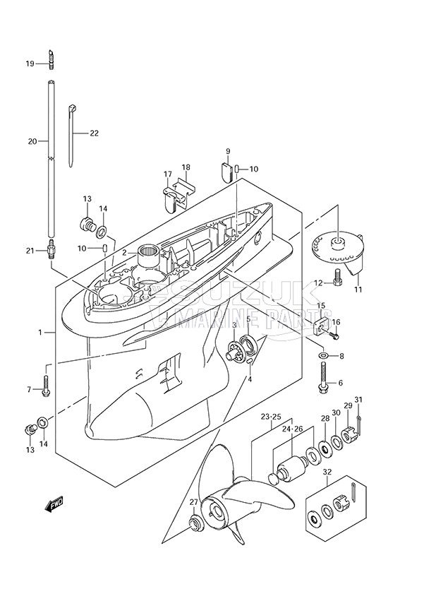 Gear Case (C/R)