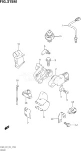 05004F-410001 (2014) 50hp E01-Gen. Export 1 (DF50AVT  DF50AVTH) DF50A drawing SENSOR (DF60ATH:E40)