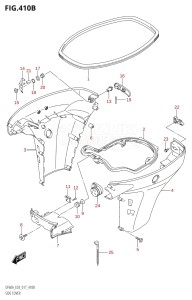 06003F-710001 (2017) 60hp E03-USA (DF60AVT) DF60A drawing SIDE COVER (DF50A:E03)