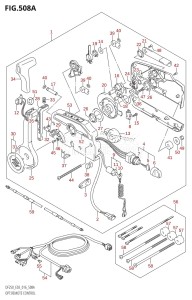 DF225T From 22503F-610001 (E03)  2016 drawing OPT:REMOTE CONTROL