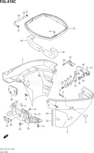 02503F-310001 (2013) 25hp E03-USA (DF25  DF25Q  DF25R) DF25 drawing SIDE COVER (DF25Q:E03)