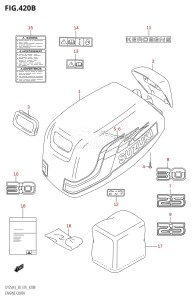 DT30 From 03001-251001 ()  2002 drawing ENGINE COVER