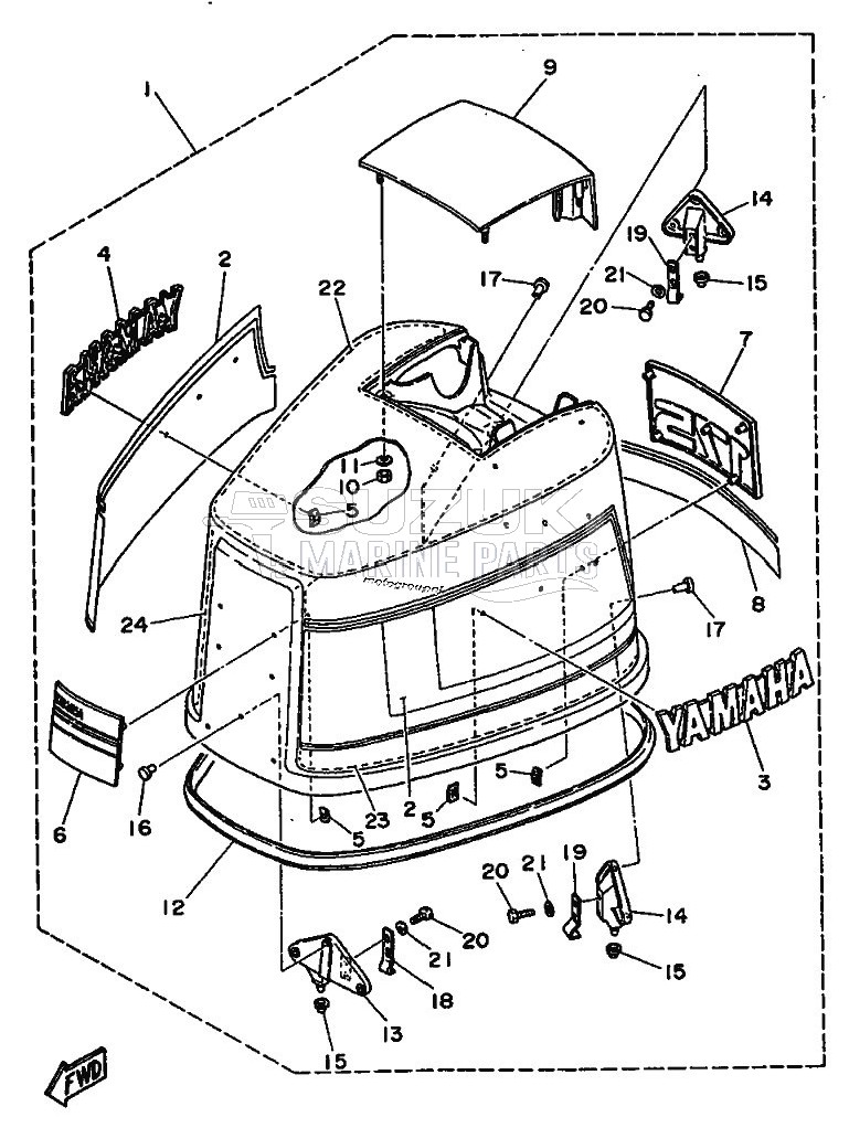 FAIRING-UPPER