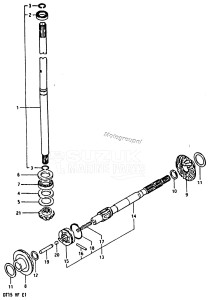 DT15 From 01501-301001 till 303840 ()  1983 drawing TRANSMISSION