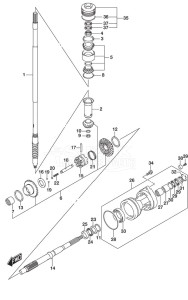 DF 250 drawing Transmission (DF 250S)