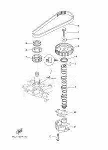 F70AETX drawing OIL-PUMP