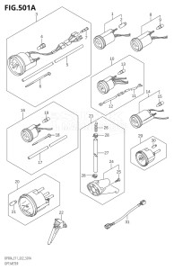 07003F-240001 (2022) 70hp E11 E40-Gen. Export 1-and 2 (DF70AT  DF70ATH  DF70ATH) DF70A drawing OPT:METER (SEE NOTE)