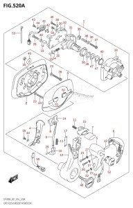 DF250A From 25003P-610001 (E01 E40)  2016 drawing OPT:FLUSH MOUNT REMOCON