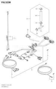 DF200AP From 20003P-340001 (E11 E40)  2023 drawing OPT:HARNESS (2) (022,023)