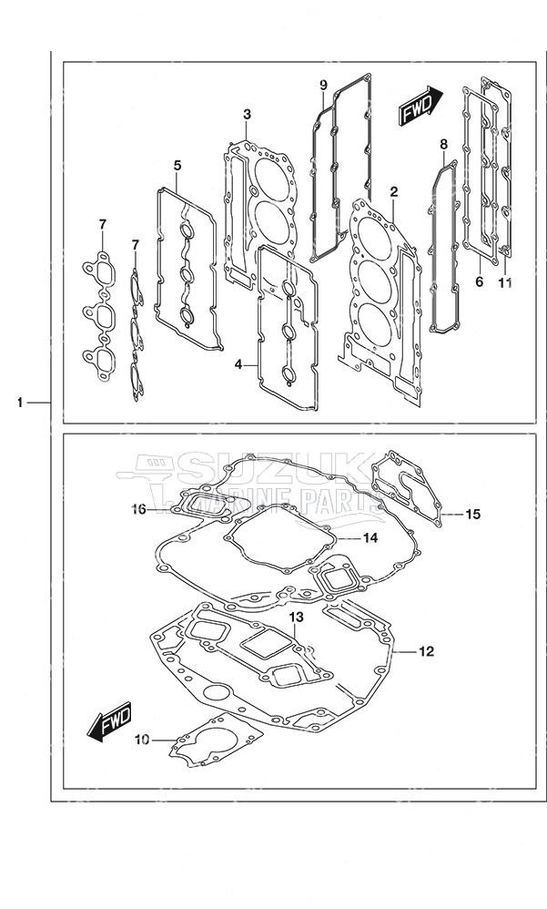 Gasket Set SS Model