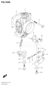 DF115AZ From 11503Z-510001 (E03)  2015 drawing THROTTLE BODY