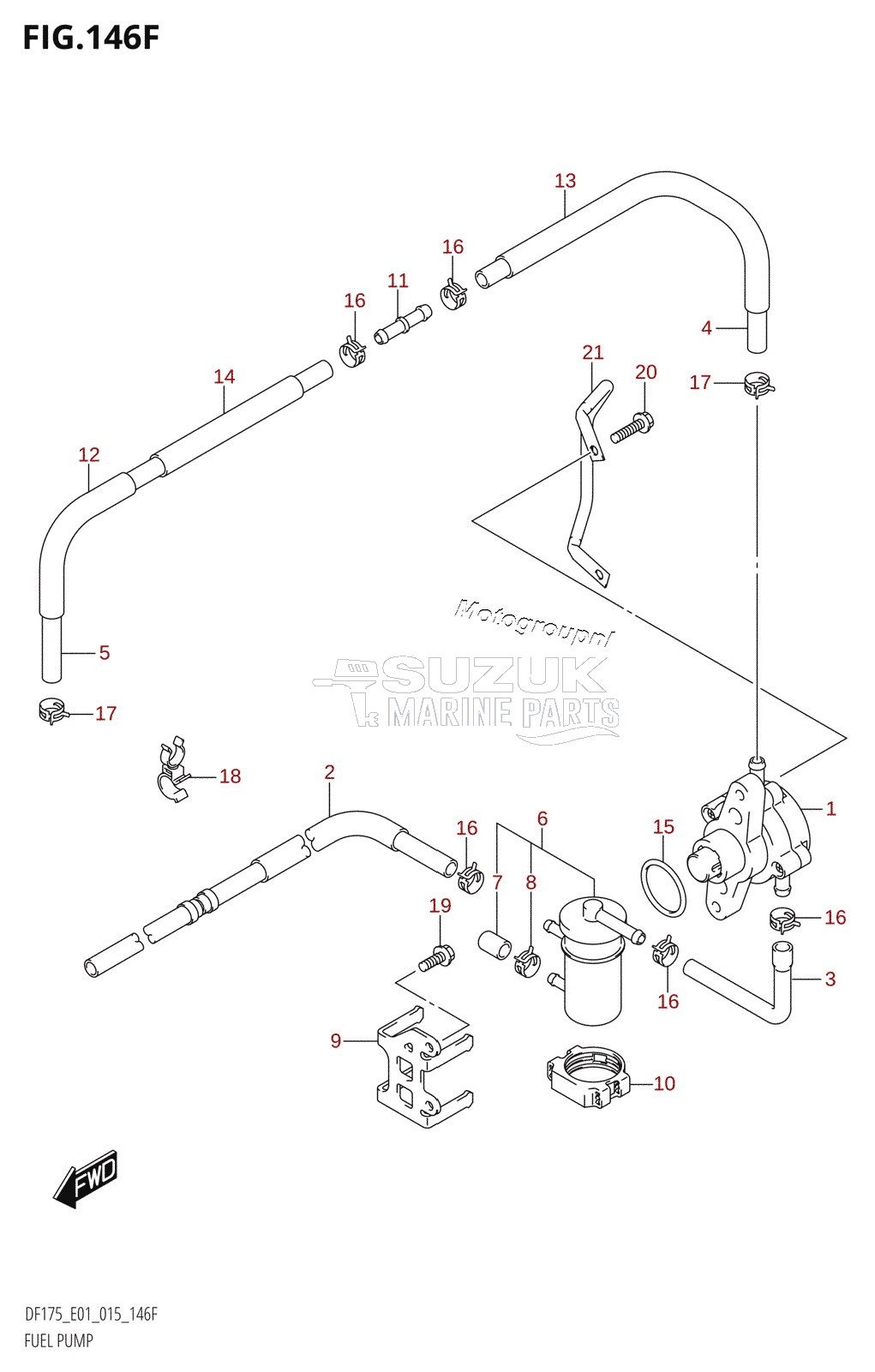 FUEL PUMP (DF150Z:E40)