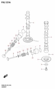 DF50A From 05004F-910001 (E01)  2019 drawing CAMSHAFT