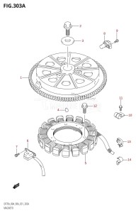 DF90A From 09002F-980001 (E01)  2009 drawing MAGNETO