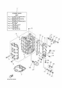 F70AET drawing CYLINDER--CRANKCASE-1