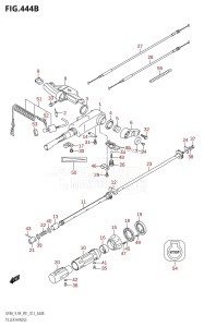 DF9.9A From 00994F-210001 (P01)  2012 drawing TILLER HANDLE (DF9.9A:P01)