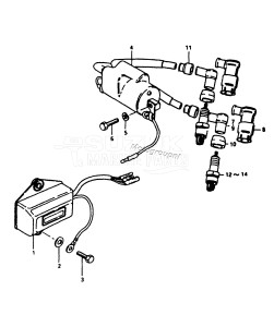 DT9.9Y From F-10001 ()  1985 drawing IGNITION