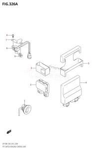 DF115AZ From 11503Z-410001 (E03)  2014 drawing PTT SWITCH /​ ENGINE CONTROL UNIT (DF100AT:E03)