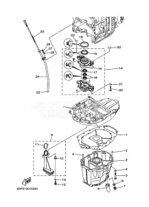 FL150AETX drawing VENTILATEUR-DHUILE