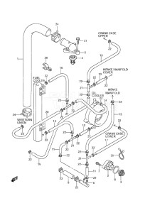 Outboard DF 140 drawing Thermostat