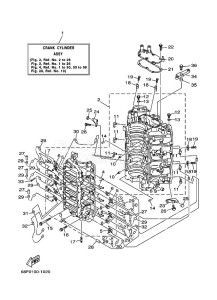 Z175H drawing CYLINDER--CRANKCASE