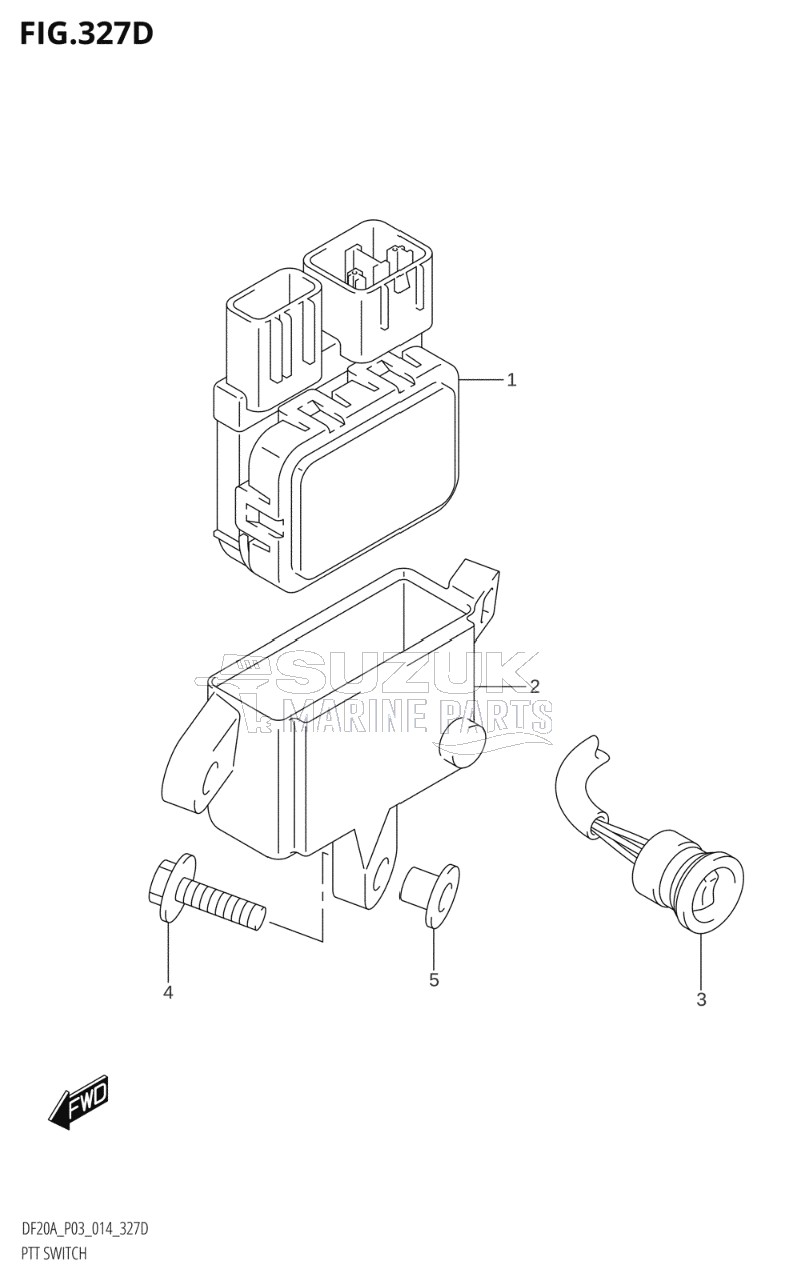 PTT SWITCH (DF20AT:P03)