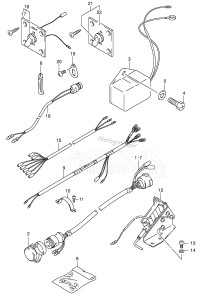 DT40 From 04003-880001 ()  2008 drawing OPT : ELECTRICAL (ELECTRIC STARTER)