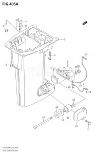 DT40 From 04005K-410001 ()  2014 drawing DRIVE SHAFT HOUSING (DT40W:P40)