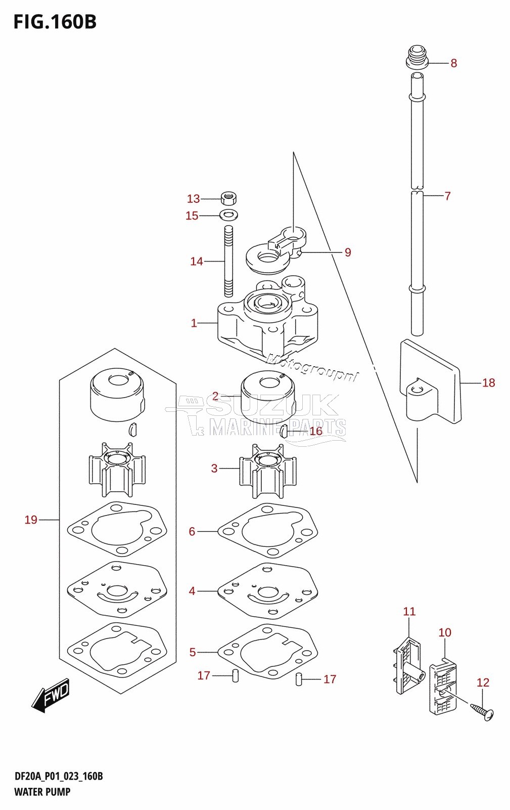 WATER PUMP (P40)