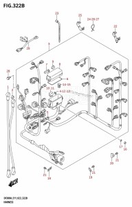 DF250A From 25003P-040001 (E01 E03 E40)  2020 drawing HARNESS (DF250ATSS)