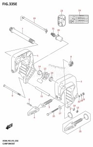 DF15A From 01504F-510001 (P03)  2015 drawing CLAMP BRACKET (DF15A:P03)