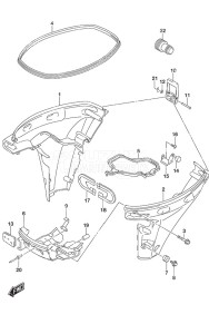 DF 20A drawing Side Cover Remote Control