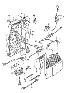 Outboard DT 65 drawing Electrical