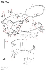 DF175Z From 17502Z-010001 (E03)  2010 drawing SIDE COVER