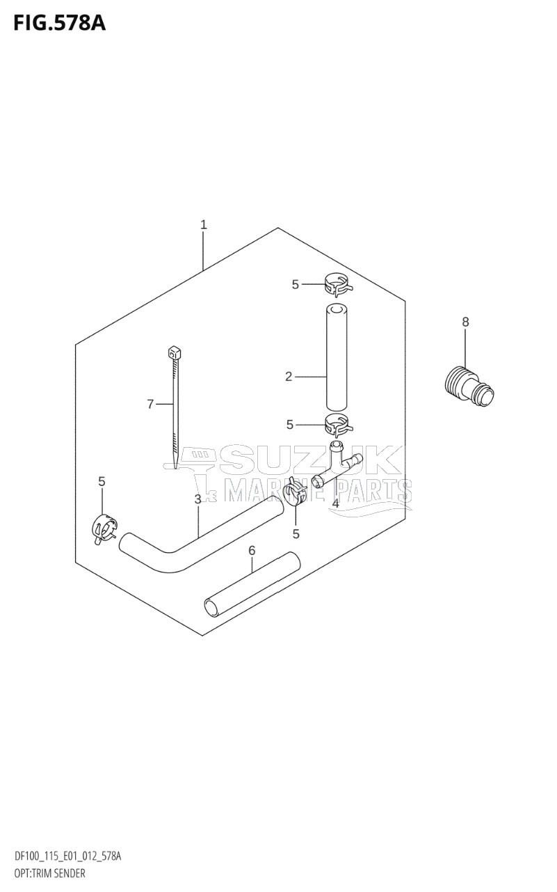 OPT:TRIM SENDER (DF100T:E01)