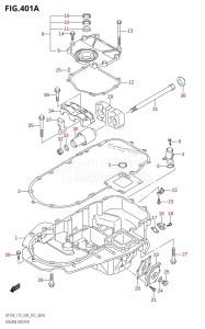 DF175Z From 17502Z-210001 (E03)  2012 drawing ENGINE HOLDER