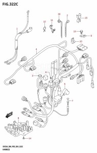 DF30AT From 03003F-440001 (P03)  2024 drawing HARNESS (DF25ATH,DF30ATH)