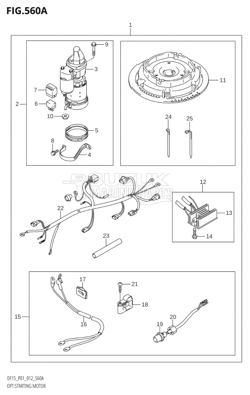 OPT:STARTING MOTOR (M-STARTER)