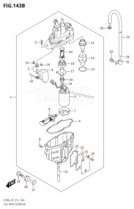 DF80A From 08002F-510001 (E01 E40)  2015 drawing FUEL VAPOR SEPARATOR (DF70A:E40)