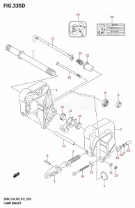 DF8A From 00801F-610001 (P01)  2016 drawing CLAMP BRACKET (DF9.9AR:P03)